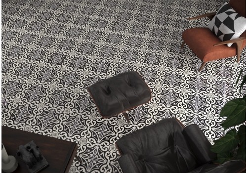 Devonstone Black 330 x 330mm Tile | Wall & Floor Tiles | TileMarket